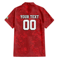 Custom British Lions-AUNZ Family Matching Off The Shoulder Long Sleeve Dress and Hawaiian Shirt Australia-New Zealand Indigenous Motif