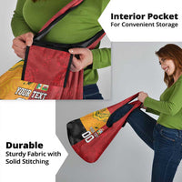 Custom British Lions-AUNZ Grocery Bag Australia-New Zealand Indigenous Motif