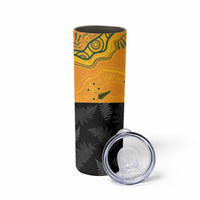 Custom British Lions-AUNZ Skinny Tumbler Australia-New Zealand Indigenous Motif