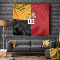 Custom British Lions-AUNZ Tapestry Australia-New Zealand Indigenous Motif