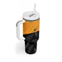 Custom British Lions-AUNZ Tumbler With Handle Australia-New Zealand Indigenous Motif