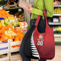 Custom British Lions New Zealand Grocery Bag Half Black Fern