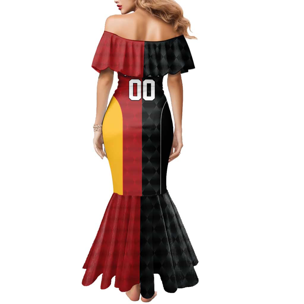 Custom British Lions New Zealand Family Matching Mermaid Dress and Hawaiian Shirt Sporty Style