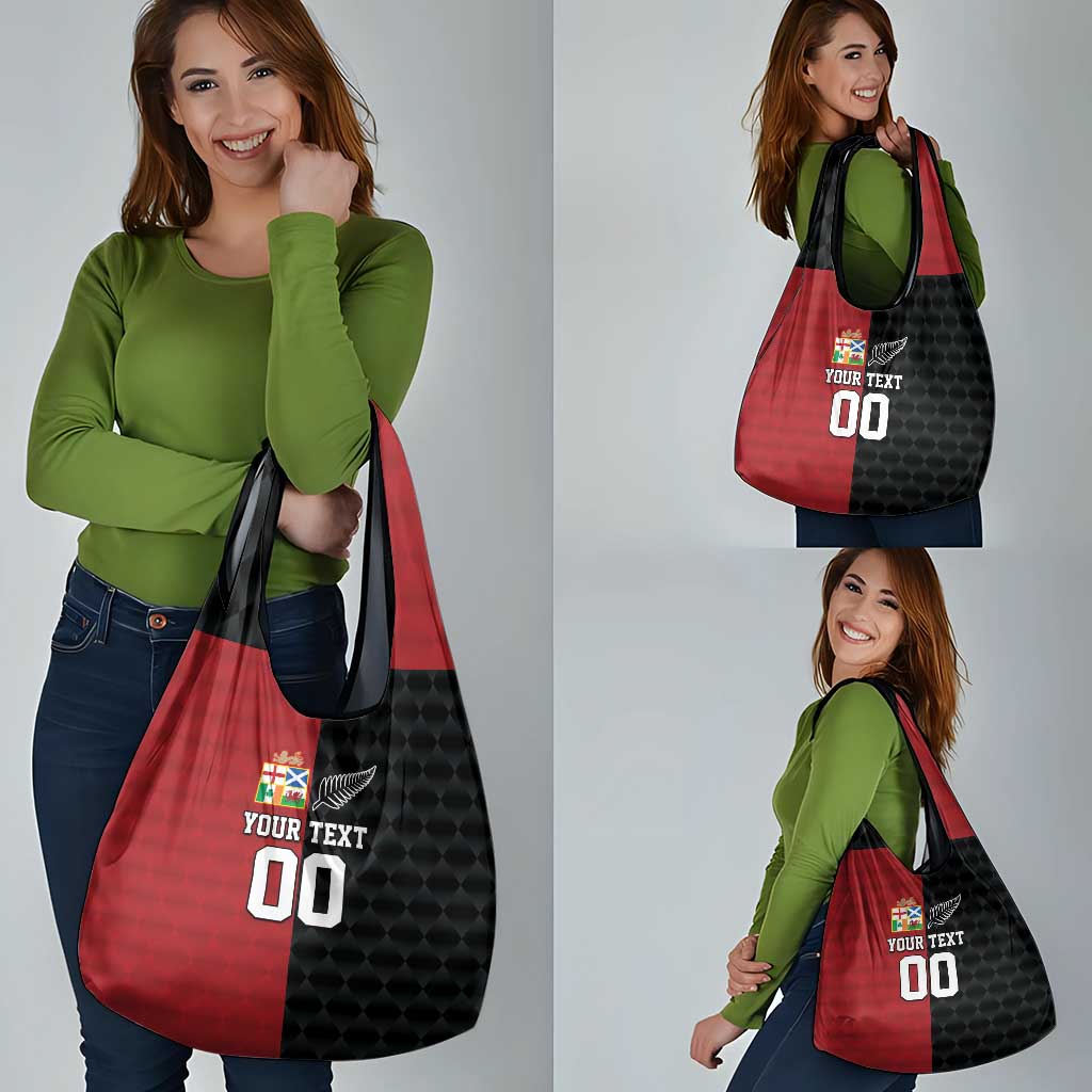 Custom British Lions New Zealand Grocery Bag Sporty Style