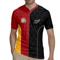 Custom British Lions New Zealand Rugby Jersey Sporty Style LT9 - Polynesian Pride