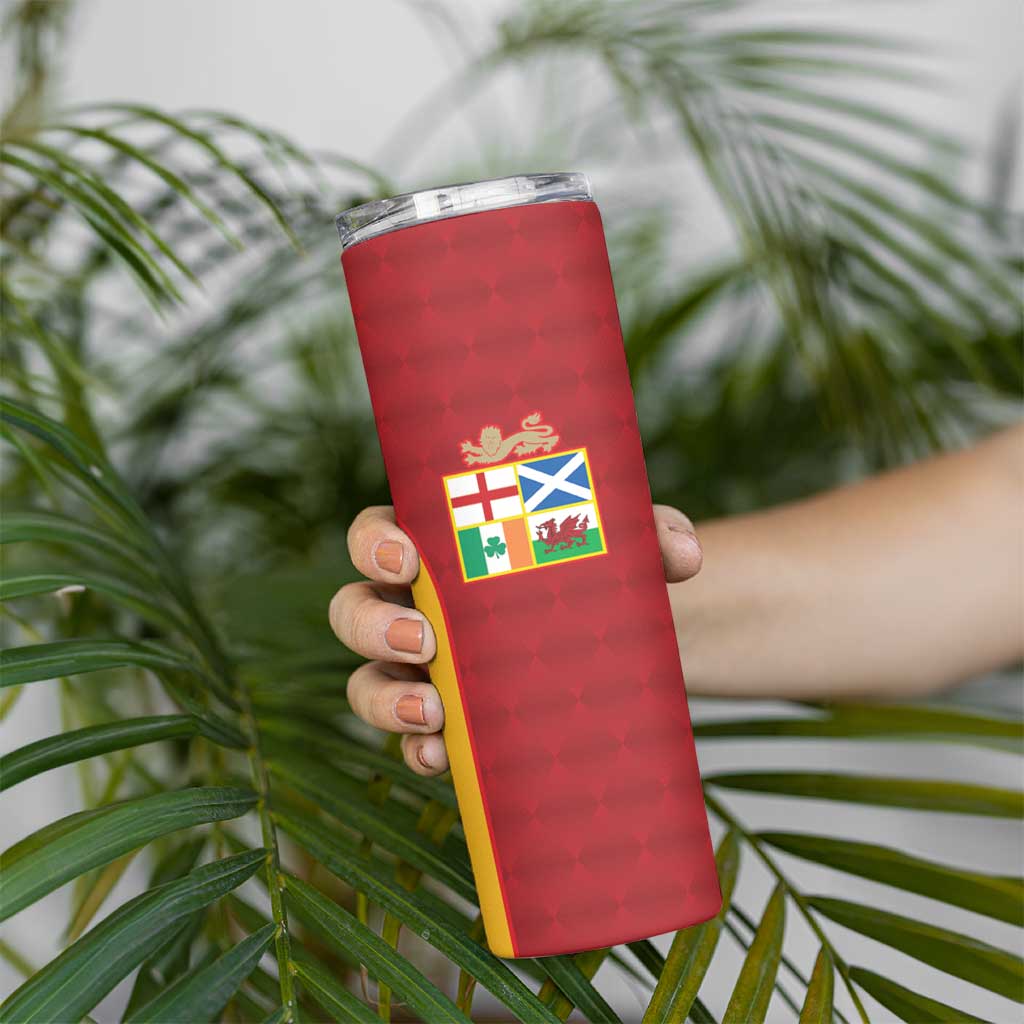 Custom British Lions New Zealand Skinny Tumbler Sporty Style