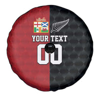 Custom British Lions New Zealand Spare Tire Cover Sporty Style