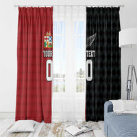 Custom British Lions New Zealand Window Curtain Sporty Style