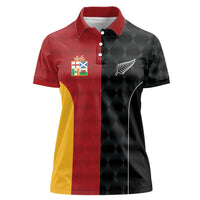 Custom British Lions New Zealand Women Polo Shirt Sporty Style