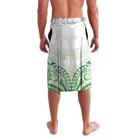 Its Okay Green Ribbon Personalised Lavalava Polynesian Depression Awareness