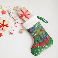 New Zealand Kea Bird Christmas Stocking Maori Inspired Knitted Patterns LT9 - Polynesian Pride