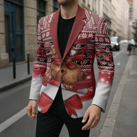 New Zealand Kiwi Bird Christmas Blazer Maori Inspired Knitted Patterns LT9 - Polynesian Pride