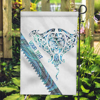 Kahui Whetu Paua shell Kowhaiwhai Taniko Personalised Garden Flag Manta Ray Shark-Turtle Maori Tribal Style