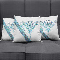 Kahui Whetu Paua shell Kowhaiwhai Taniko Personalised Pillow Cover Manta Ray Shark-Turtle Maori Tribal Style