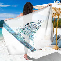 Kahui Whetu Paua shell Kowhaiwhai Taniko Personalised Sarong Manta Ray Shark-Turtle Maori Tribal Style