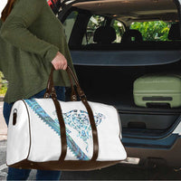 Kahui Whetu Paua shell Kowhaiwhai Taniko Personalised Travel Bag Manta Ray Shark-Turtle Maori Tribal Style