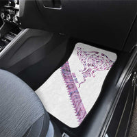 Mawhero Paua shell Kowhaiwhai Taniko Personalised Car Mats Manta Ray Shark-Turtle Maori Tribal Style LT9 - Polynesian Pride