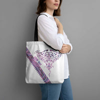 Mawhero Paua shell Kowhaiwhai Taniko Personalised Tote Bag Manta Ray Shark-Turtle Maori Tribal Style
