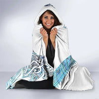 Kahui Whetu Paua shell Kowhaiwhai Taniko Personalised Hooded Blanket Taniwha Maori Tribal Style LT9 - Polynesian Pride