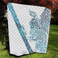 Kahui Whetu Paua shell Kowhaiwhai Taniko Personalised Quilt Taniwha Maori Tribal Style LT9 - Polynesian Pride