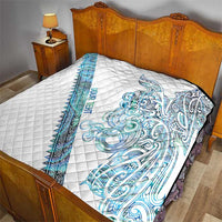 Kahui Whetu Paua shell Kowhaiwhai Taniko Personalised Quilt Taniwha Maori Tribal Style LT9 - Polynesian Pride