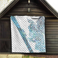 Kahui Whetu Paua shell Kowhaiwhai Taniko Personalised Quilt Taniwha Maori Tribal Style LT9 - Polynesian Pride