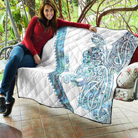 Kahui Whetu Paua shell Kowhaiwhai Taniko Personalised Quilt Taniwha Maori Tribal Style LT9 - Polynesian Pride