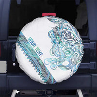 Kahui Whetu Paua shell Kowhaiwhai Taniko Personalised Spare Tire Cover Taniwha Maori Tribal Style