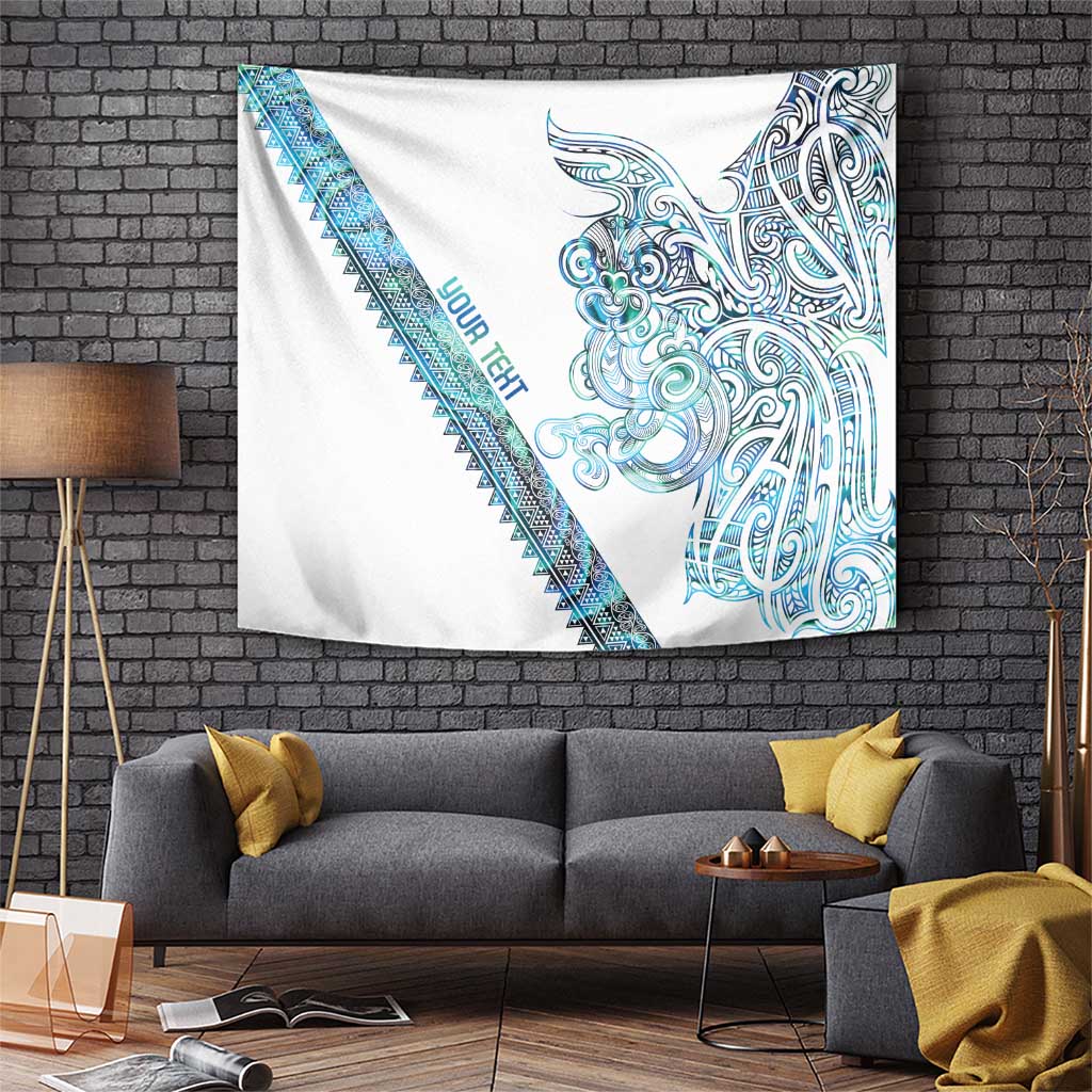 Kahui Whetu Paua shell Kowhaiwhai Taniko Personalised Tapestry Taniwha Maori Tribal Style