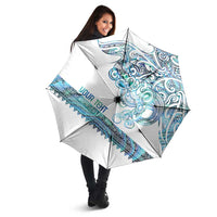 Kahui Whetu Paua shell Kowhaiwhai Taniko Personalised Umbrella Taniwha Maori Tribal Style LT9 - Polynesian Pride