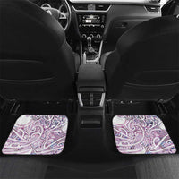 Mawhero Paua shell Kowhaiwhai Taniko Personalised Car Mats Taniwha Maori Tribal Style