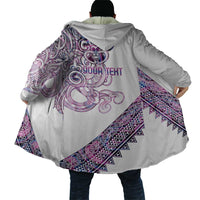 Mawhero Paua shell Kowhaiwhai Taniko Personalised Cloak Taniwha Maori Tribal Style
