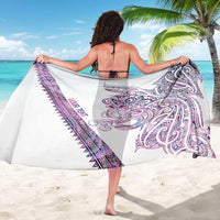 Mawhero Paua shell Kowhaiwhai Taniko Personalised Sarong Taniwha Maori Tribal Style LT9 - Polynesian Pride