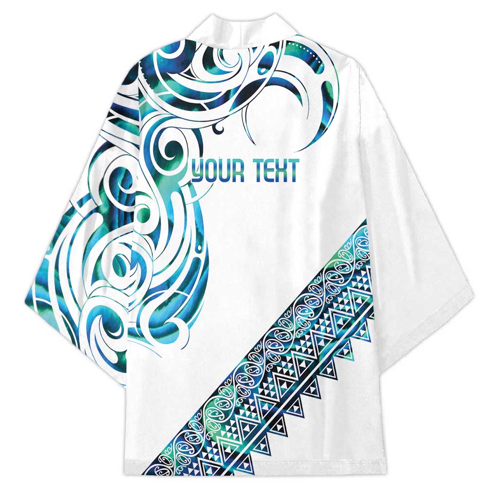 Kahui Whetu Paua shell Kowhaiwhai Taniko Personalised Kimono Turtle Tattoo Maori Tribal Style