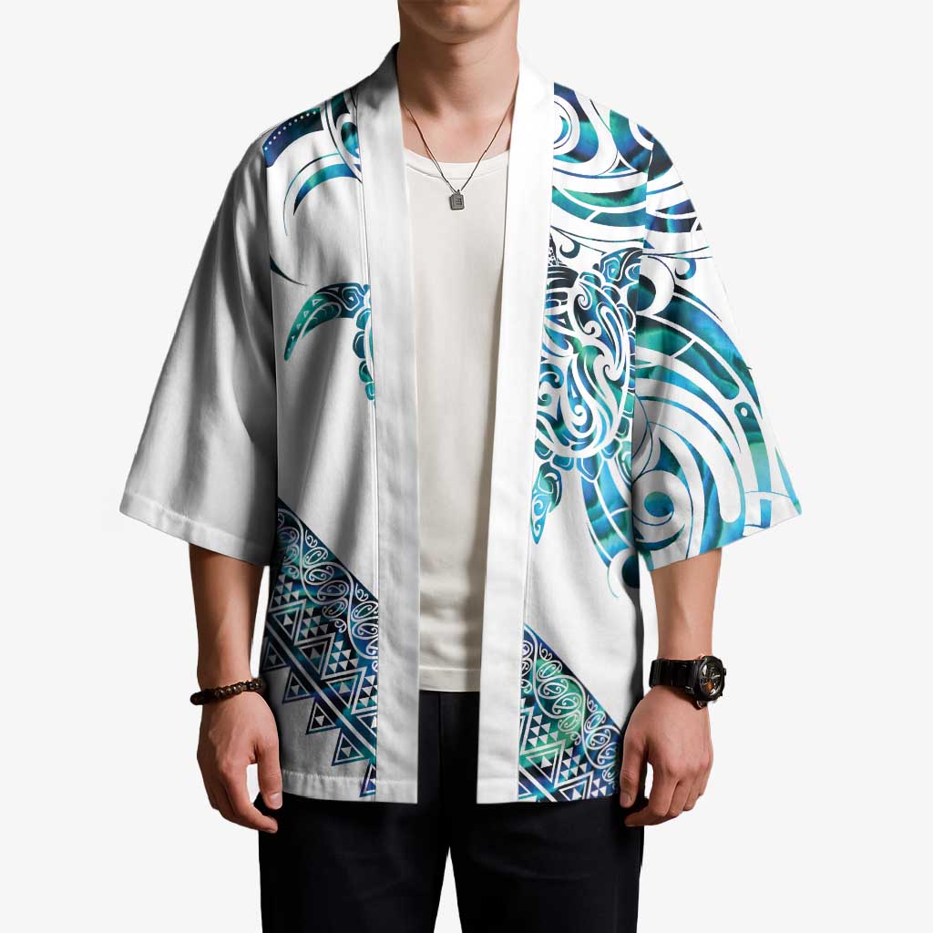 Kahui Whetu Paua shell Kowhaiwhai Taniko Personalised Kimono Turtle Tattoo Maori Tribal Style