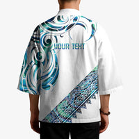 Kahui Whetu Paua shell Kowhaiwhai Taniko Personalised Kimono Turtle Tattoo Maori Tribal Style
