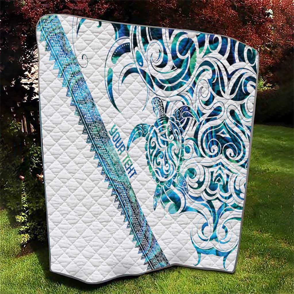 Kahui Whetu Paua shell Kowhaiwhai Taniko Personalised Quilt Turtle Tattoo Maori Tribal Style LT9 - Polynesian Pride