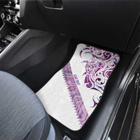 Mawhero Paua shell Kowhaiwhai Taniko Personalised Car Mats Turtle Tattoo Maori Tribal Style LT9 - Polynesian Pride