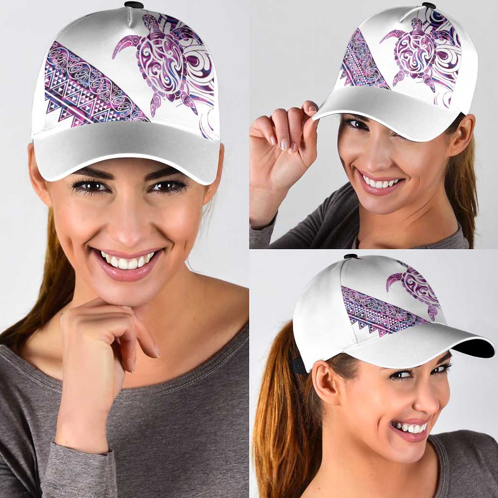 Mawhero Paua shell Kowhaiwhai Taniko Classic Cap Turtle Tattoo Maori Tribal Style LT9 - Polynesian Pride