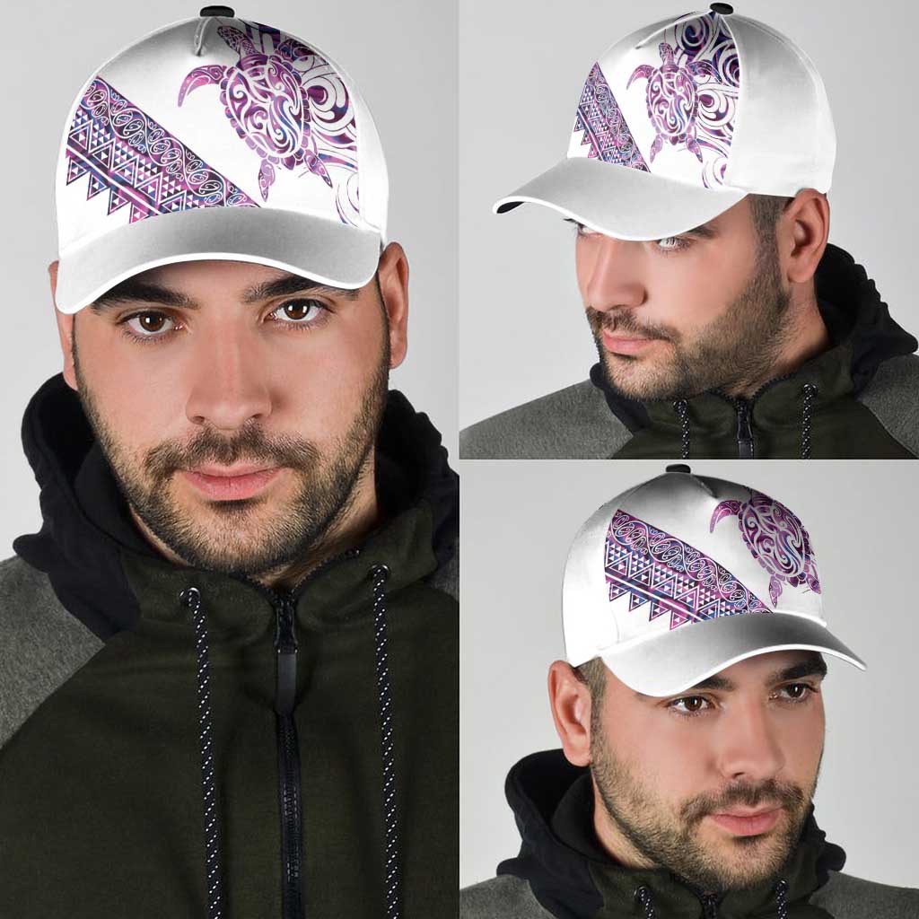 Mawhero Paua shell Kowhaiwhai Taniko Classic Cap Turtle Tattoo Maori Tribal Style LT9 - Polynesian Pride
