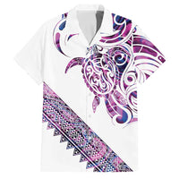 Mawhero Paua shell Kowhaiwhai Taniko Personalised Family Matching Tank Maxi Dress and Hawaiian Shirt Turtle Tattoo Maori Tribal Style