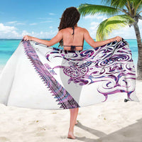 Mawhero Paua shell Kowhaiwhai Taniko Personalised Sarong Turtle Tattoo Maori Tribal Style LT9 - Polynesian Pride