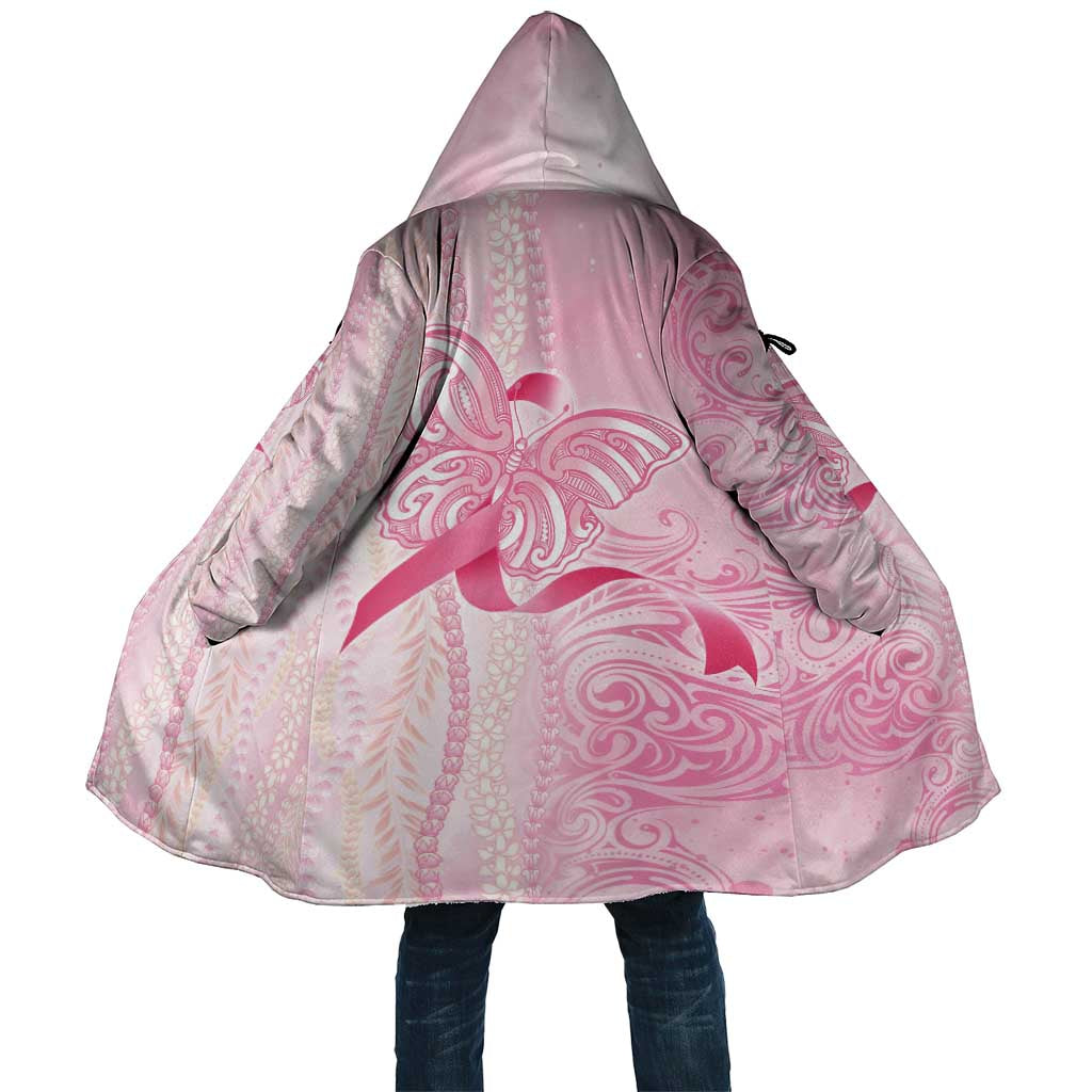 Breast Cancer Awareness Cloak Maile Pikake Lokelani Crown Flower Lei Inspired