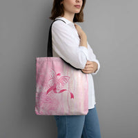 Breast Cancer Awareness Tote Bag Maile Pikake Lokelani Crown Flower Lei Inspired LT9 - Polynesian Pride