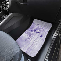 Epilepsy Awareness Car Mats Maile Pikake Lokelani Crown Flower Lei Inspired