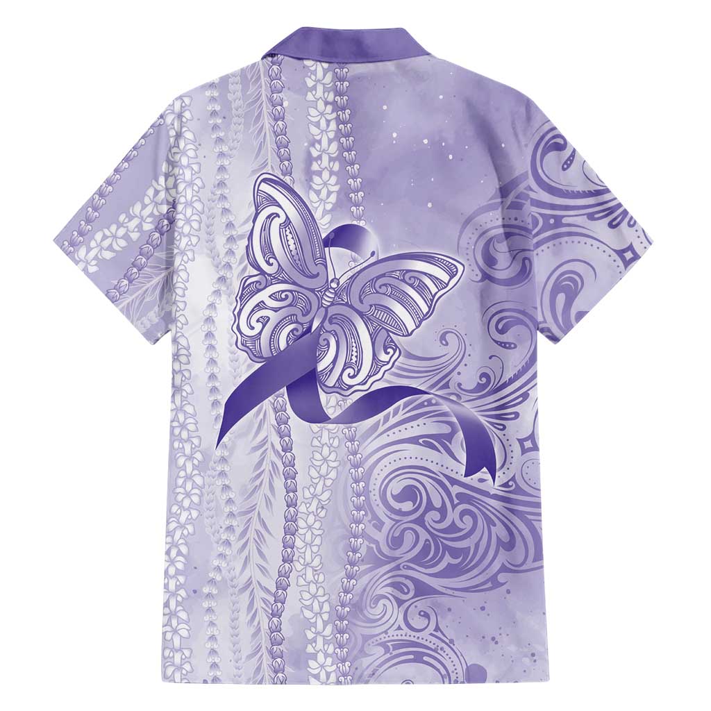 Epilepsy Awareness Family Matching Summer Maxi Dress and Hawaiian Shirt Maile Pikake Lokelani Crown Flower Lei Inspired LT9 - Polynesian Pride