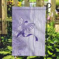 Epilepsy Awareness Garden Flag Maile Pikake Lokelani Crown Flower Lei Inspired