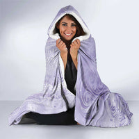 Epilepsy Awareness Hooded Blanket Maile Pikake Lokelani Crown Flower Lei Inspired LT9 - Polynesian Pride