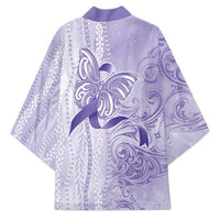 Epilepsy Awareness Kimono Maile Pikake Lokelani Crown Flower Lei Inspired