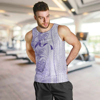 Epilepsy Awareness Men Tank Top Maile Pikake Lokelani Crown Flower Lei Inspired